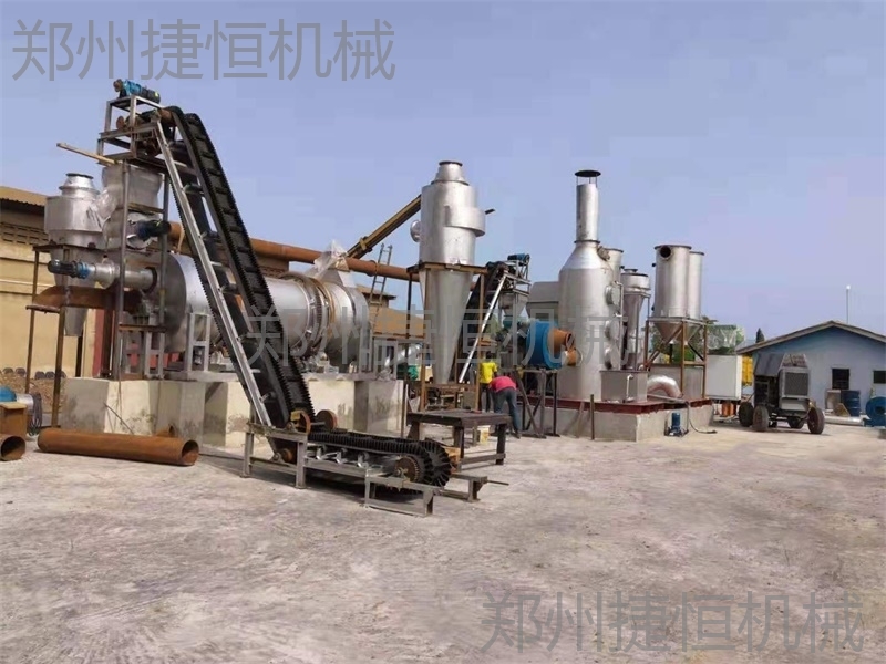 旋風(fēng)除塵器配套炭化機(jī)